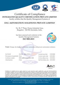 XNG - ISO Certified